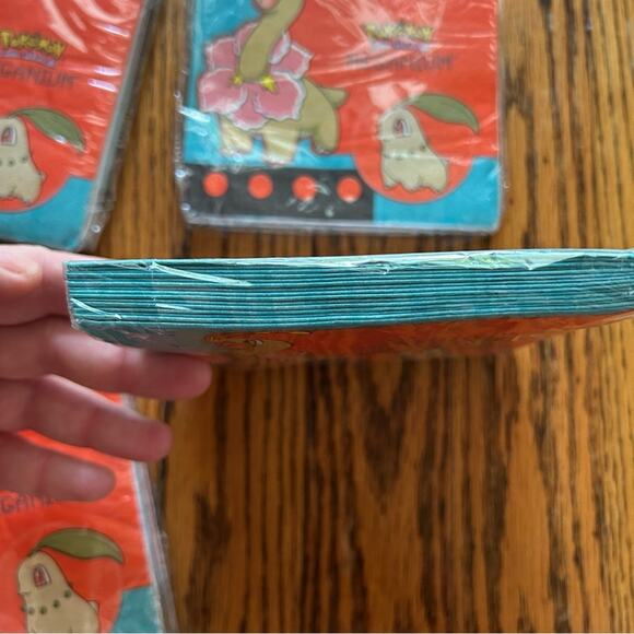 Vintage Pokémon Nintendo Meganium Beverage Party Napkins 2000 4 sealed packages - Picture 5 of 5